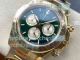 Top Clone QF V10 11 New Rolex Daytona Yellow Gold Green Face Gain Weight 4131 Watch (2)_th.jpg